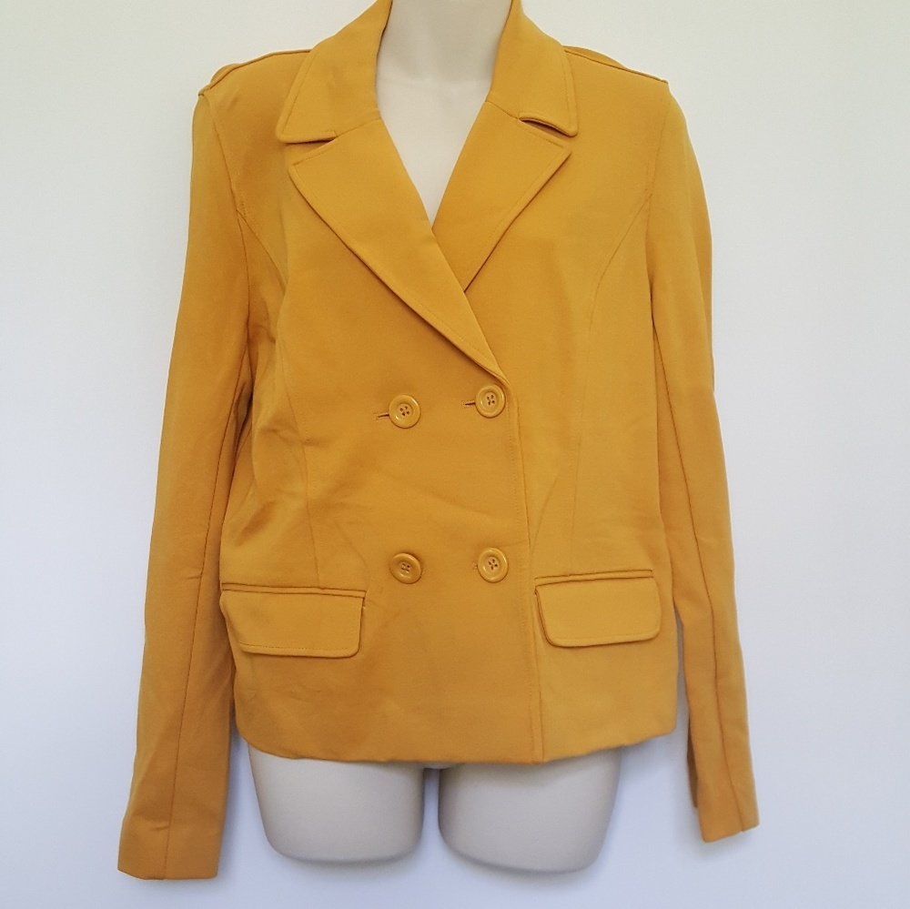 Mustard Yellow Blazer